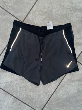 Nike Black Reflective Running Shorts